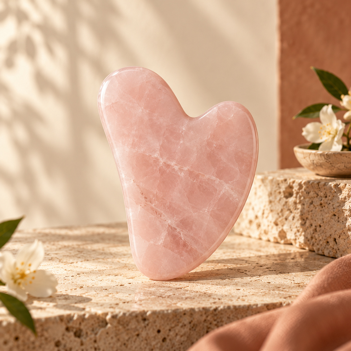 Rose Quartz Gua Sha